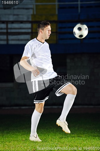 Image of football player in action