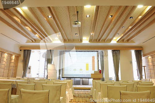 Image of Empty business conference room