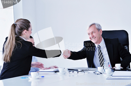 Image of business people group on meeting