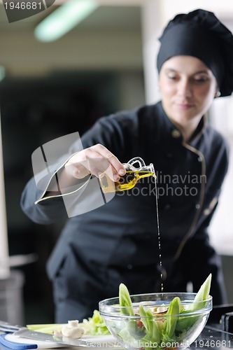 Image of chef preparing meal