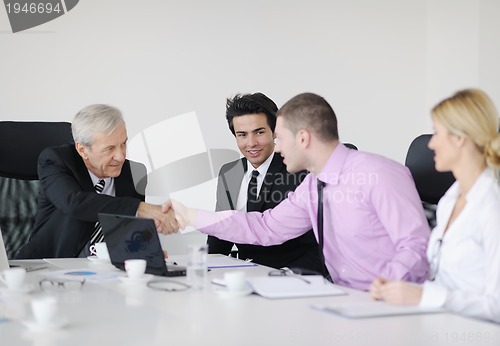 Image of business people group on meeting