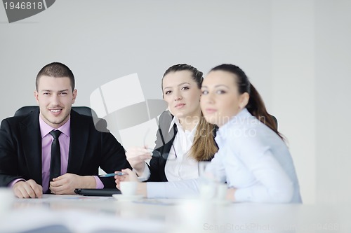 Image of business people group on meeting