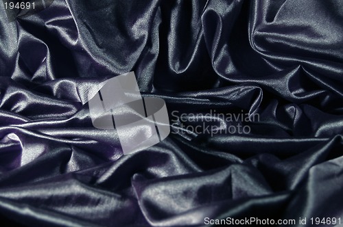 Image of black satin background