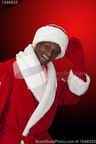 Image of black santa