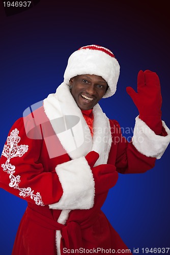 Image of black santa
