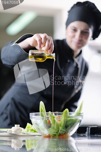 Image of chef preparing meal