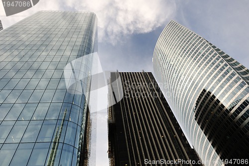 Image of Modern Buildings in the new center of Paris