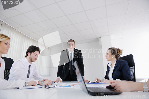 Image of business people in a meeting at office