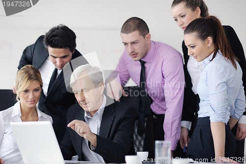Image of business people group on meeting