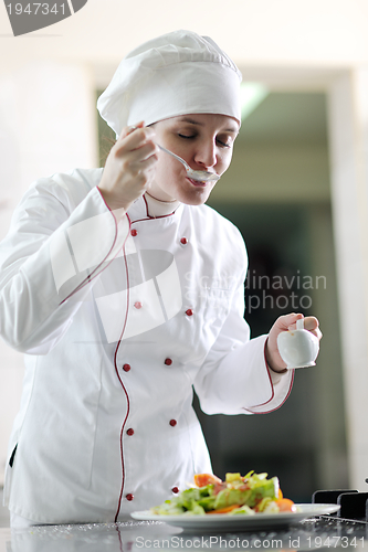 Image of chef preparing meal