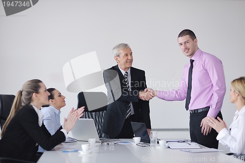 Image of business people group on meeting