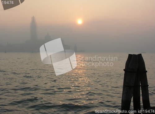 Image of Foggy day in Venice