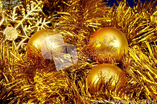 Image of Tinsel and baubles