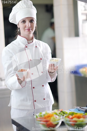 Image of chef preparing meal