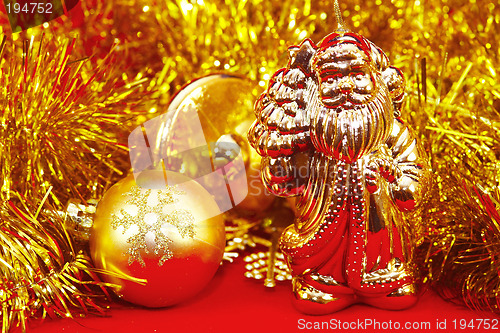 Image of Tinsel and baubles