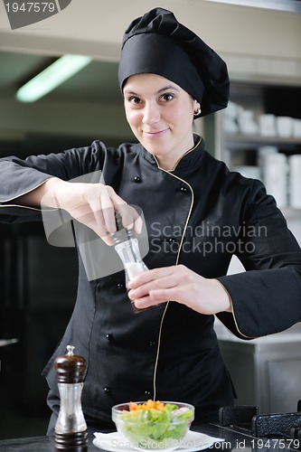 Image of chef preparing meal