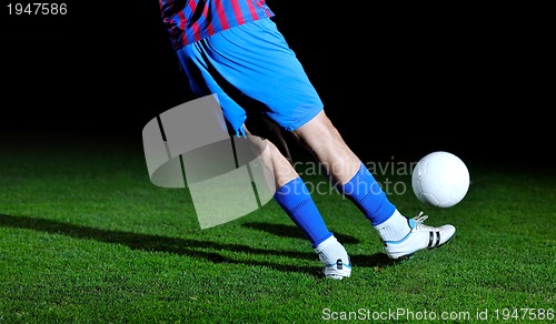 Image of football player in action