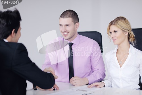 Image of business people group on meeting