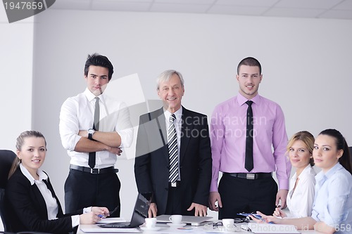 Image of business people group on meeting