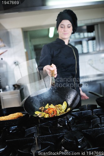 Image of chef preparing meal