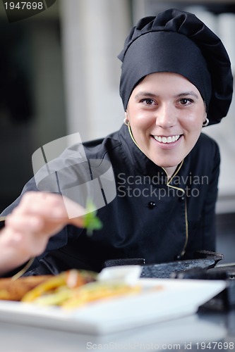 Image of chef preparing meal