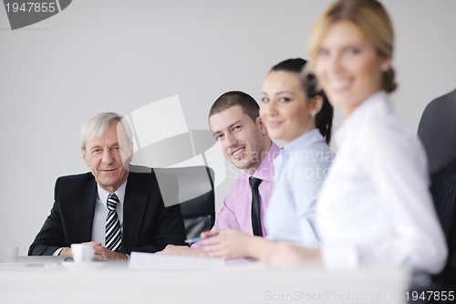 Image of business people group on meeting