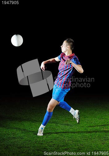 Image of football player in action