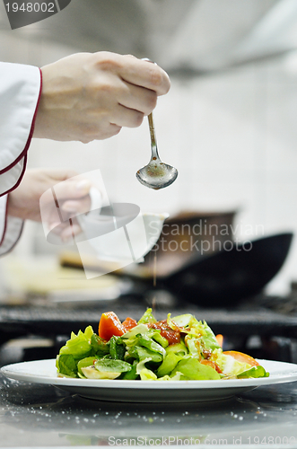 Image of chef preparing meal