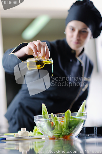 Image of chef preparing meal