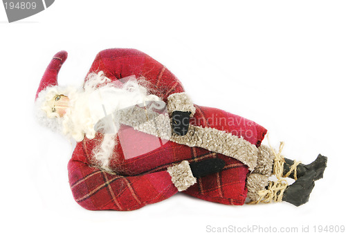 Image of Reclining Santa