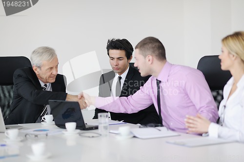 Image of business people group on meeting