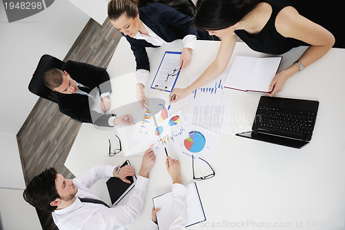 Image of business people in a meeting at office