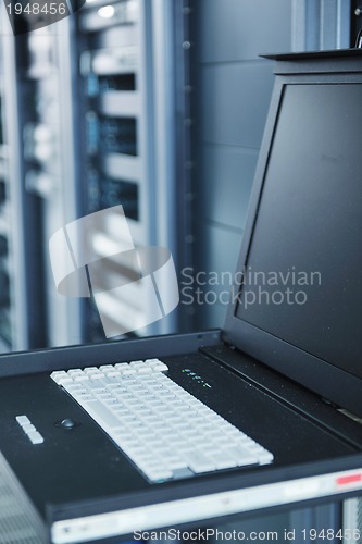 Image of network server room