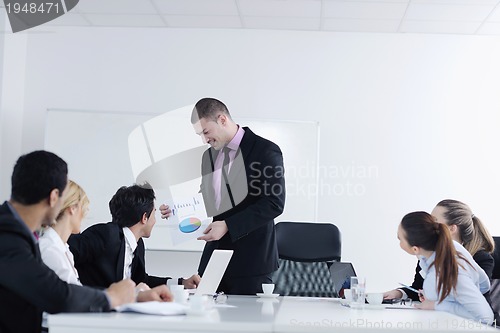 Image of business people group on meeting
