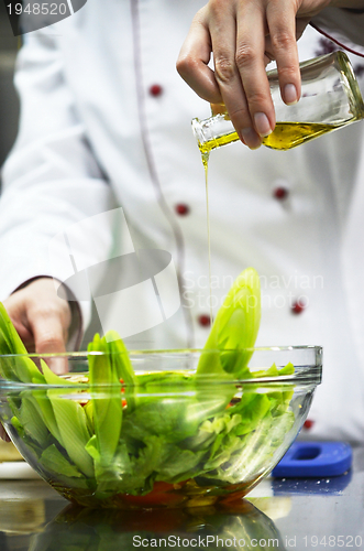 Image of chef preparing meal