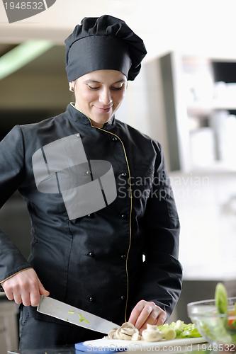 Image of chef preparing meal