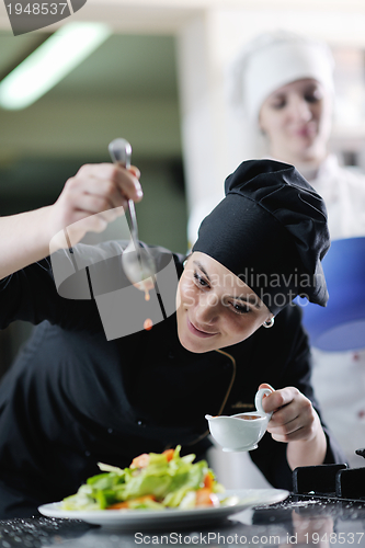 Image of chef preparing meal