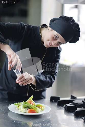 Image of chef preparing meal