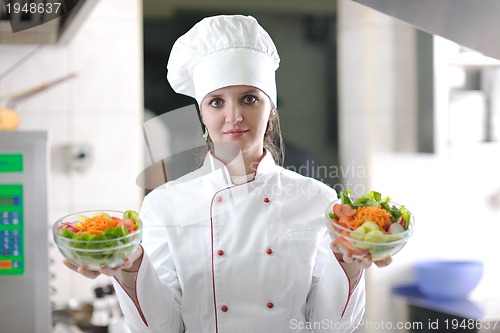 Image of chef preparing meal