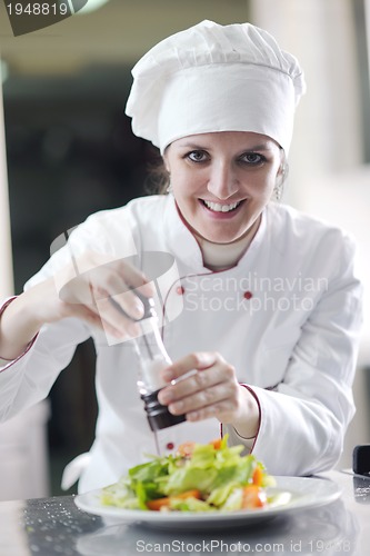 Image of chef preparing meal