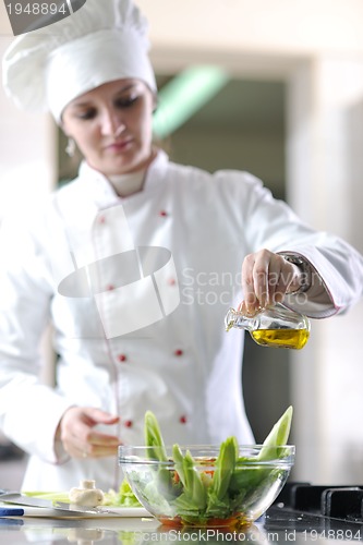 Image of chef preparing meal