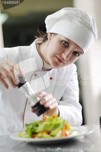 Image of chef preparing meal