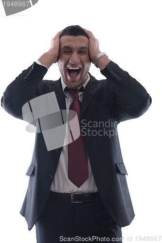 Image of depressed business man