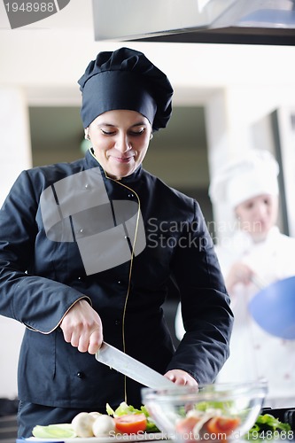 Image of chef preparing meal