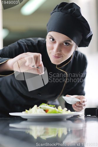 Image of chef preparing meal