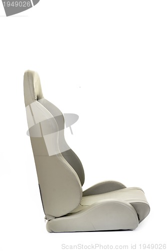 Image of isolated car seat