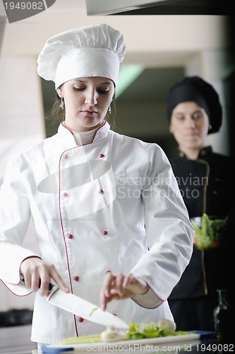 Image of chef preparing meal