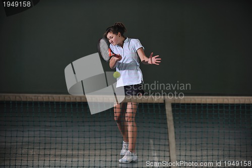 Image of tennis girl