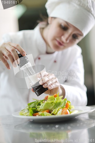 Image of chef preparing meal