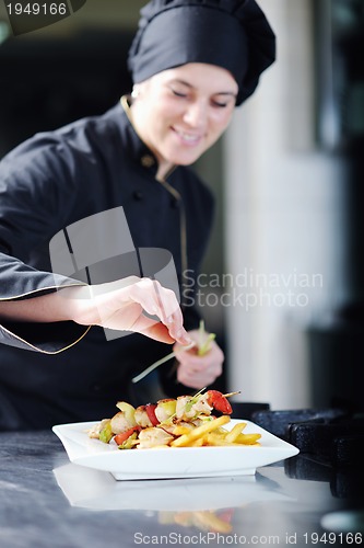 Image of chef preparing meal